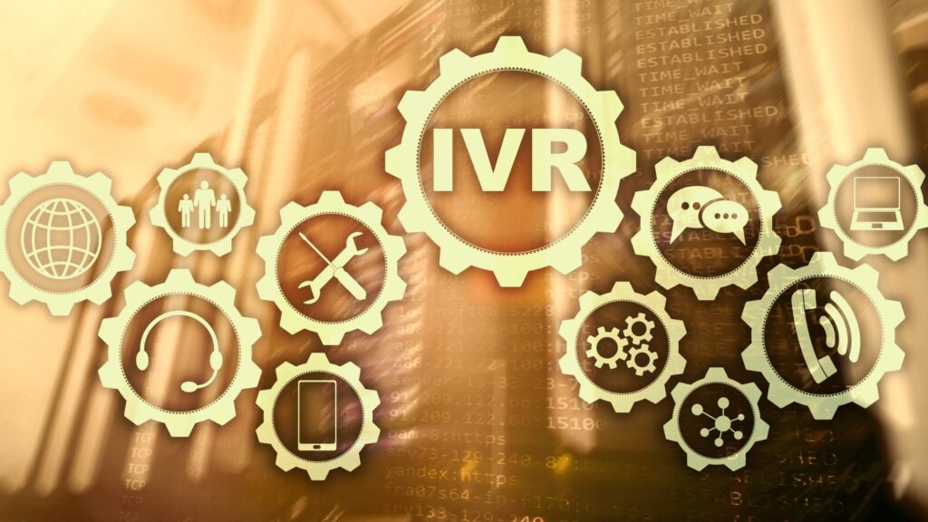 "An IVR system operator enhancing customer satisfaction in a contact center environment."